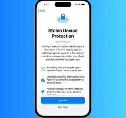伊春苹果授权维修店分享被盗设备保护功能开启方法 
