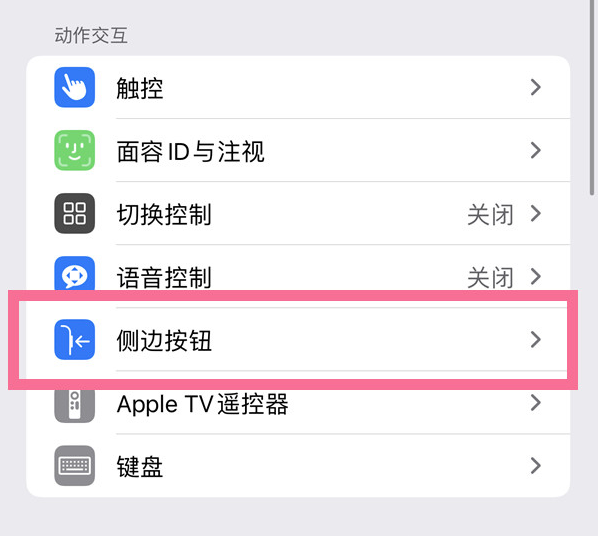 伊春苹果14维修店分享iPhone14 Plus侧键双击下载功能关闭方法 