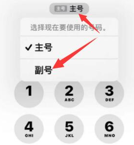 伊春苹果14维修店分享iPhone 14 Pro Max使用副卡打电话的方法 