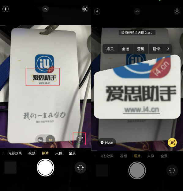 伊春苹果手机维修分享升级iOS 16后如何通过相机翻译文本 