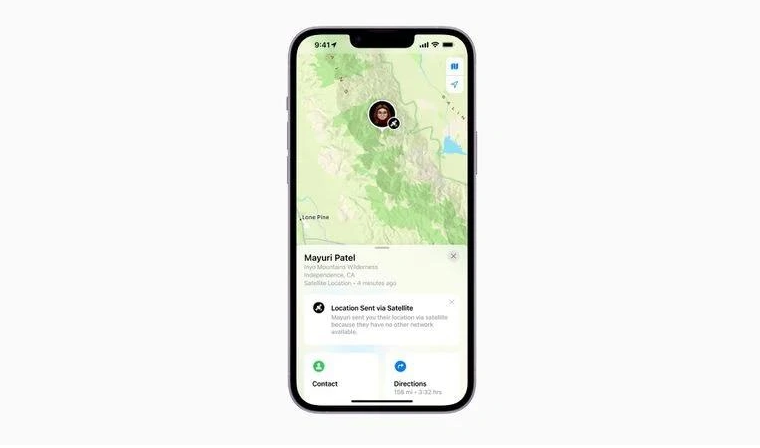 伊春苹果14维修分享iPhone14系列中 FindMy功能通过卫星分享位置方法教程 