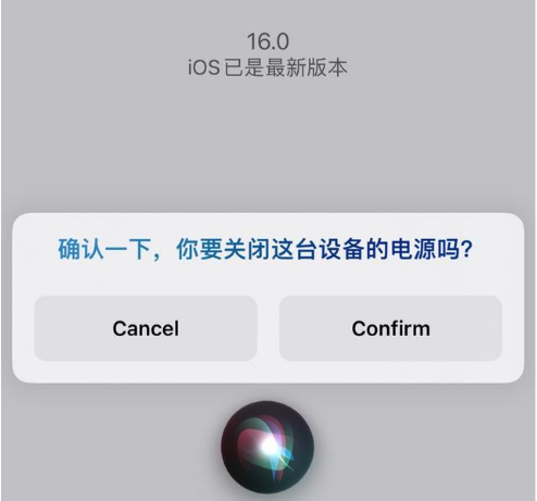 伊春苹果手机维修分享iOS 16 Beta5为什么要取消Siri语音关机功能 