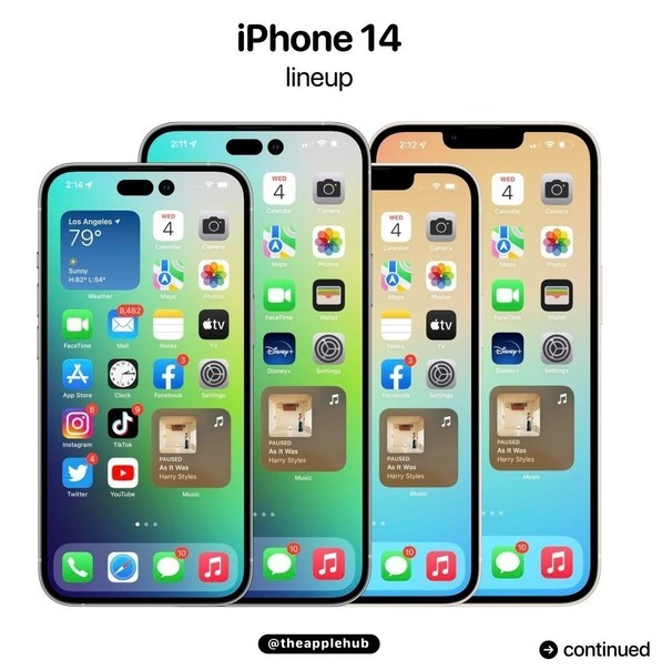 伊春苹果14维修分享iPhone 14全家福 